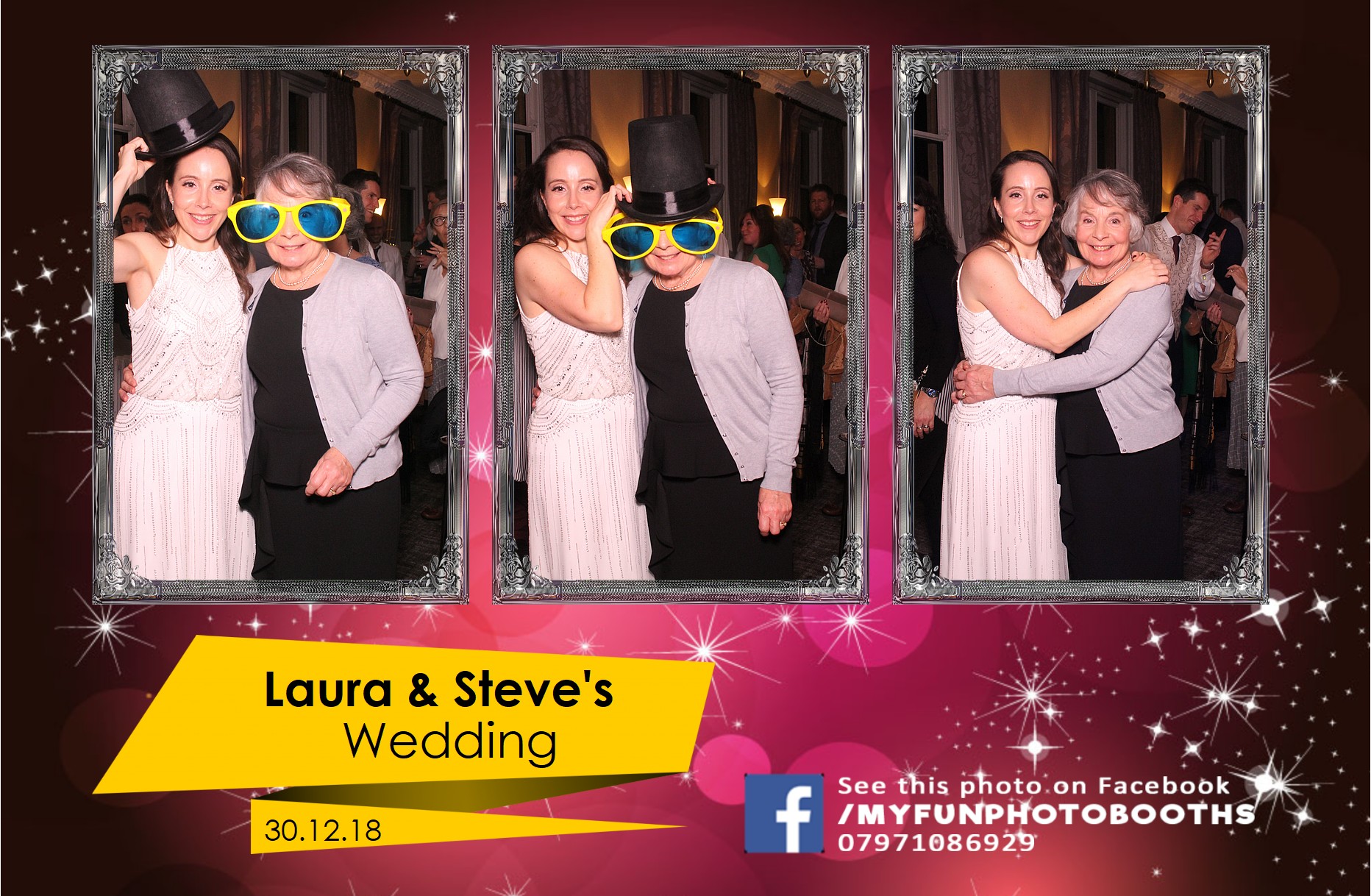 Steve and Laura's Wedding 2018 | View more photos from the event at gallery.myfunphotobooth.com/u/My-Fun-Photo-Booth/Steve-and-Lauras-Wedding-2018